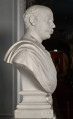 Marmurowe popiersie Mikołaja Szczęsnego Potockiego. Przedstawia ono dojrzałego mężczyznę, z głową zwróconą w trzech czwartych w prawo, łysiejącego, o owalnej twarzy o drobnych rysach, z wąsami. Bok lewy