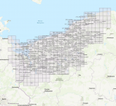 Lokalizacja punktów nazw ludowych mieszczących się w zakresie mapy 604 Gr. Jestin