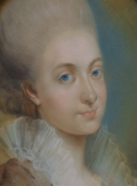 fragment lica obrazu