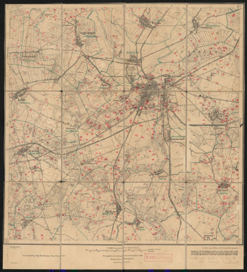 drukowana mapa 602 Treptow I - Ujęcie z przodu; Mapę 602 Treptow I opracowano i wydano w 1890, a dodrukowano w 1929 roku. Obejmuje obszar w pobliżu miejscowości Treptow, Kreis Greifenberg, Reg. Bez. Stettin, Prov. Pommern, dziś Trzebiatów, pow. gryficki, woj. zachodniopomorskie, Polska. Jest jedynym zachowanym egzemplarzem arkusza przedwojennej mapy topograficznej oznaczonego godłem 602, zawierającym dane o lokalizacji obiektów i ich nazw w zasobie archiwalnym Flurnamen Sammlung. Na drukowanej mapie ręcznie naniesiono warstwę z numeracją obiektów fizjograficznych odnoszących się do miejscowości: Vockenhagen, dziś Zapolice; Voigtshagen, dziś Włodarka; Holm, dziś Chełm; Neuhof, dziś Nowielice; Triebs, dziś Trzebusz; Treptow; Arnsberg, dziś Gorzysław; Zedlin, dziś Sadlno; Gumtow, dziś Chomętowo; Gummin, dziś Gąbin; Gumminshof, dziś Mirosławice; Wangerin, dziś Węgorzyn; Klätkow, dziś Kłodkowo; Wefelow, dziś Wlewo; Lewetzow, dziś Lewice; Suckowshof, dziś Żukowo.