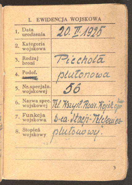 Strona 3. Fotografia wykonana w ramach Programu Operacyjnego Polska cyfrowa – projekt www.muzeach.