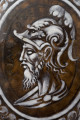 detal rewersu - popiersie Jazona w profilu zwróconym w lewo