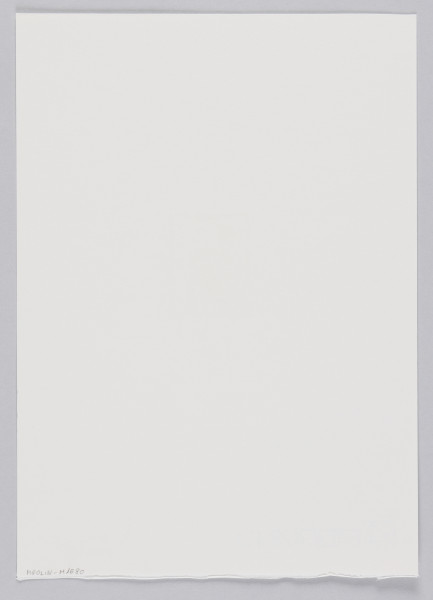 odbitka graficzna - Grafika z domem stojącym na dwóch czarnych kółkach. Dom ze spiczastym dachem z kominem. Z lewej strony nad dachem, czarne koło. Przedstawienie wpisane w prostokątną ramkę stojącą na krótszym boku.